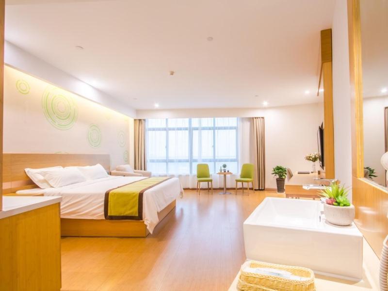 Greentree Inn Wuxi Huishan District Yangshan Town Jiayang Life Plaza Business Hotel Csiahszin Kültér fotó
