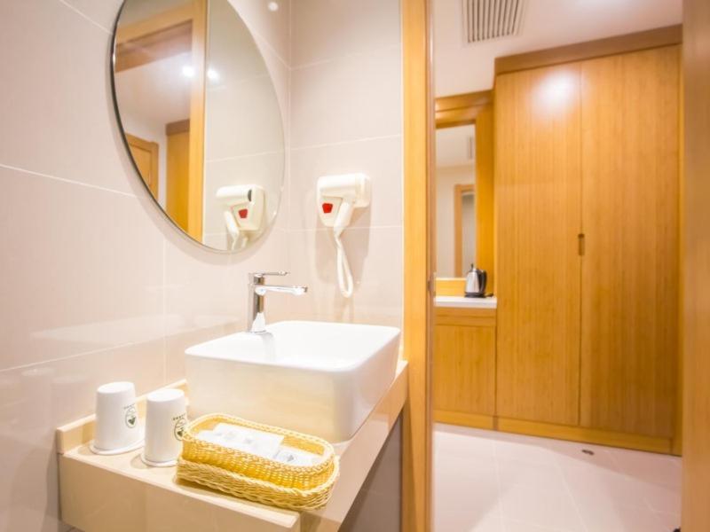 Greentree Inn Wuxi Huishan District Yangshan Town Jiayang Life Plaza Business Hotel Csiahszin Kültér fotó