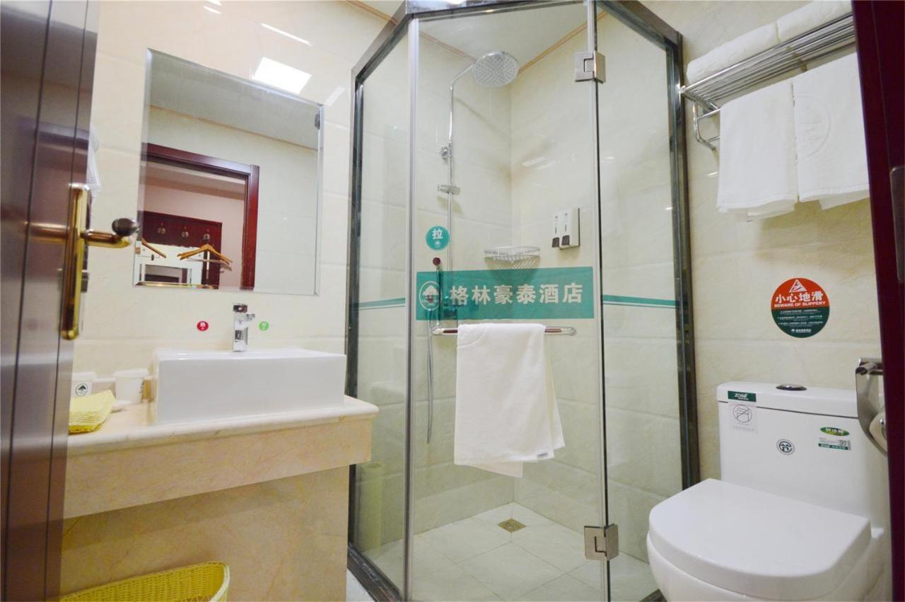 Greentree Inn Wuxi Huishan District Yangshan Town Jiayang Life Plaza Business Hotel Csiahszin Kültér fotó