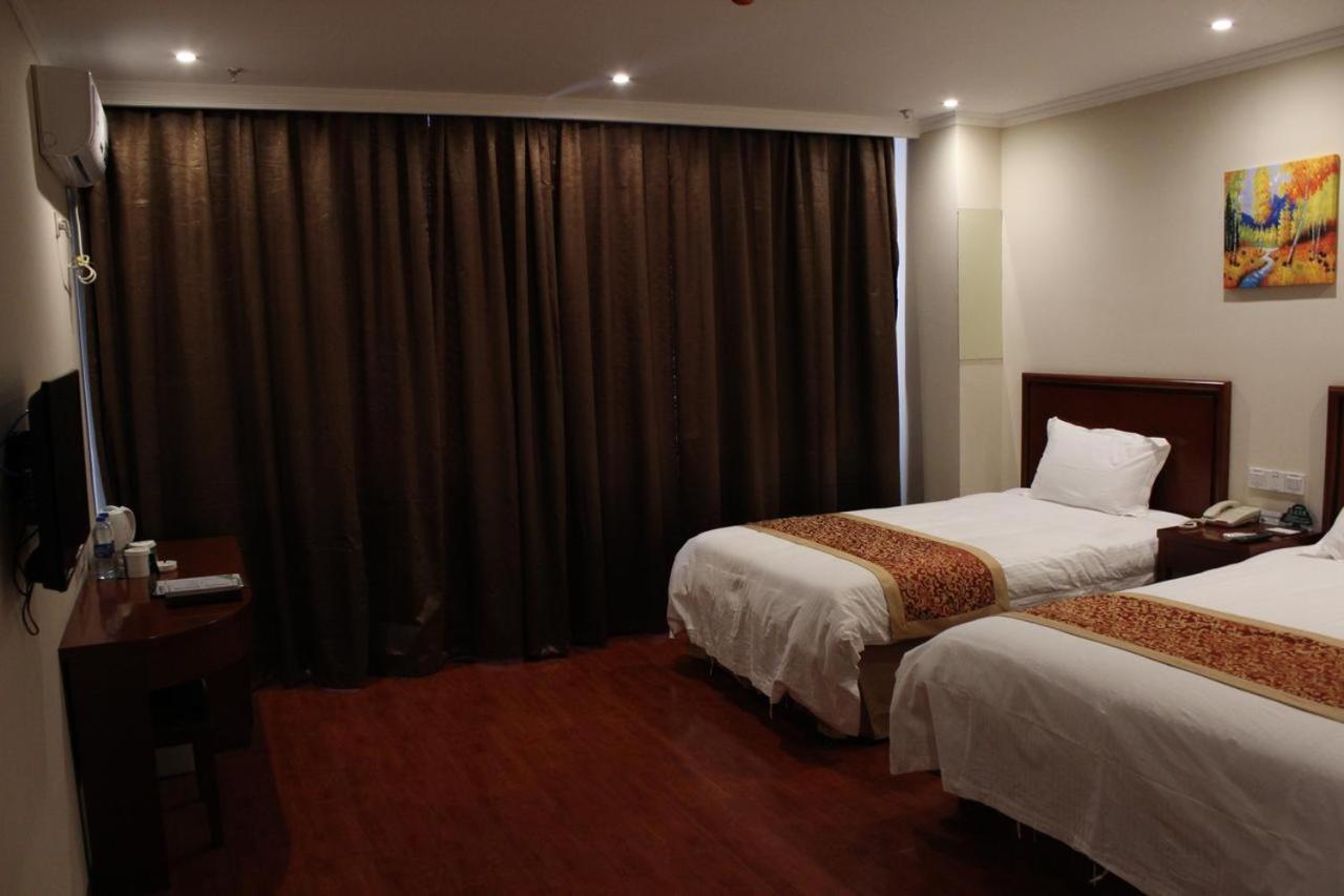Greentree Inn Wuxi Huishan District Yangshan Town Jiayang Life Plaza Business Hotel Csiahszin Kültér fotó